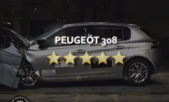 Краш-тест Peugeot 308