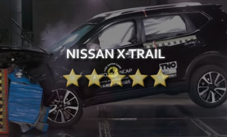 Краш-тест Nissan X-Trail