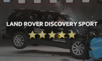 Краш-тест Land Rover Discovery Sport 2017