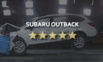 Краш-тест Subaru Outback