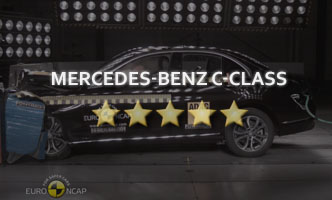Краш-тест Mercedes-Benz C-Class