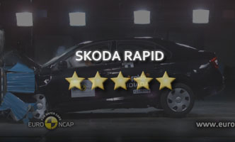 Краш-тест Skoda Rapid