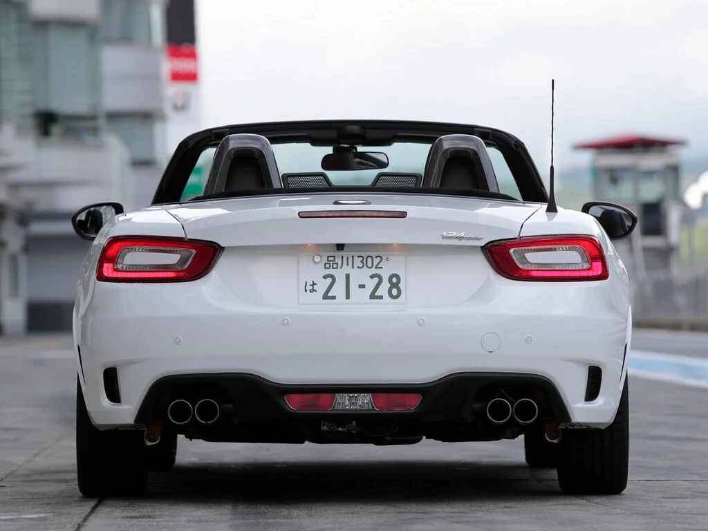 Abarth 124 Spider (2020) — вид сзади