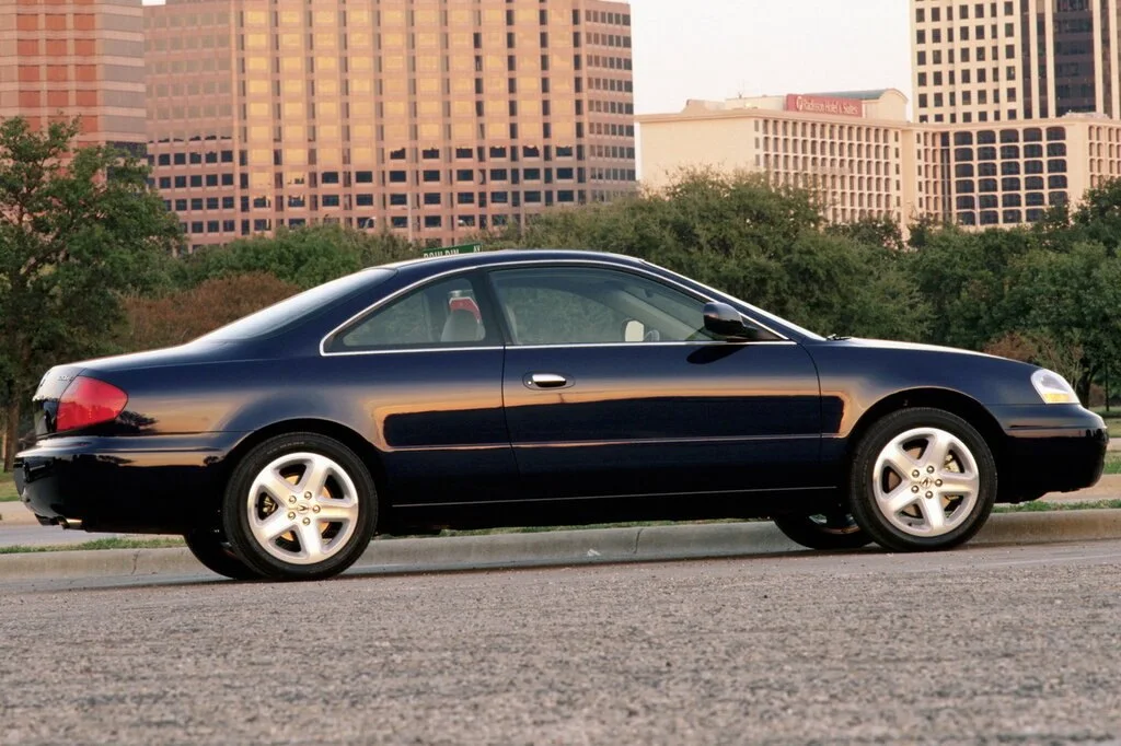 Фото Acura CL (2003) — вид сбоку, фото 2. Вид сбоку целиком: колёсная база и размер арок Acura CL (2003) — вид сбоку, фото 2