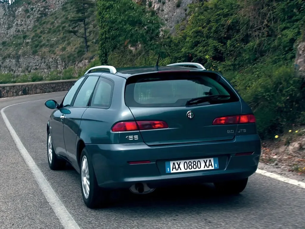Alfa Romeo 156 (2007) — вид сзади