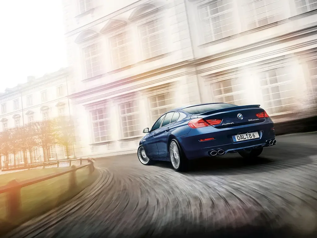 Alpina B6 (2017) — вид сзади