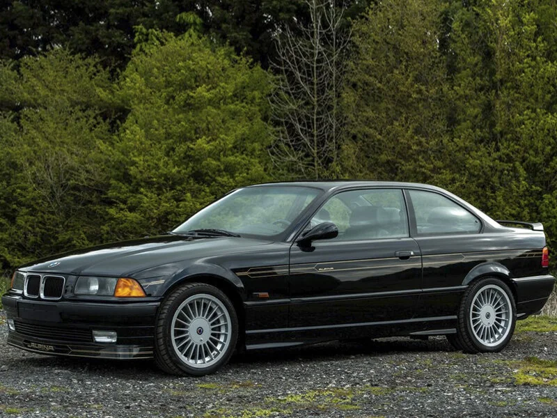 Фото Alpina B8 (1998) — вид сбоку, фото 5. Вид сбоку целиком: колёсная база и размер арок Alpina B8 (1998) — вид сбоку, фото 5