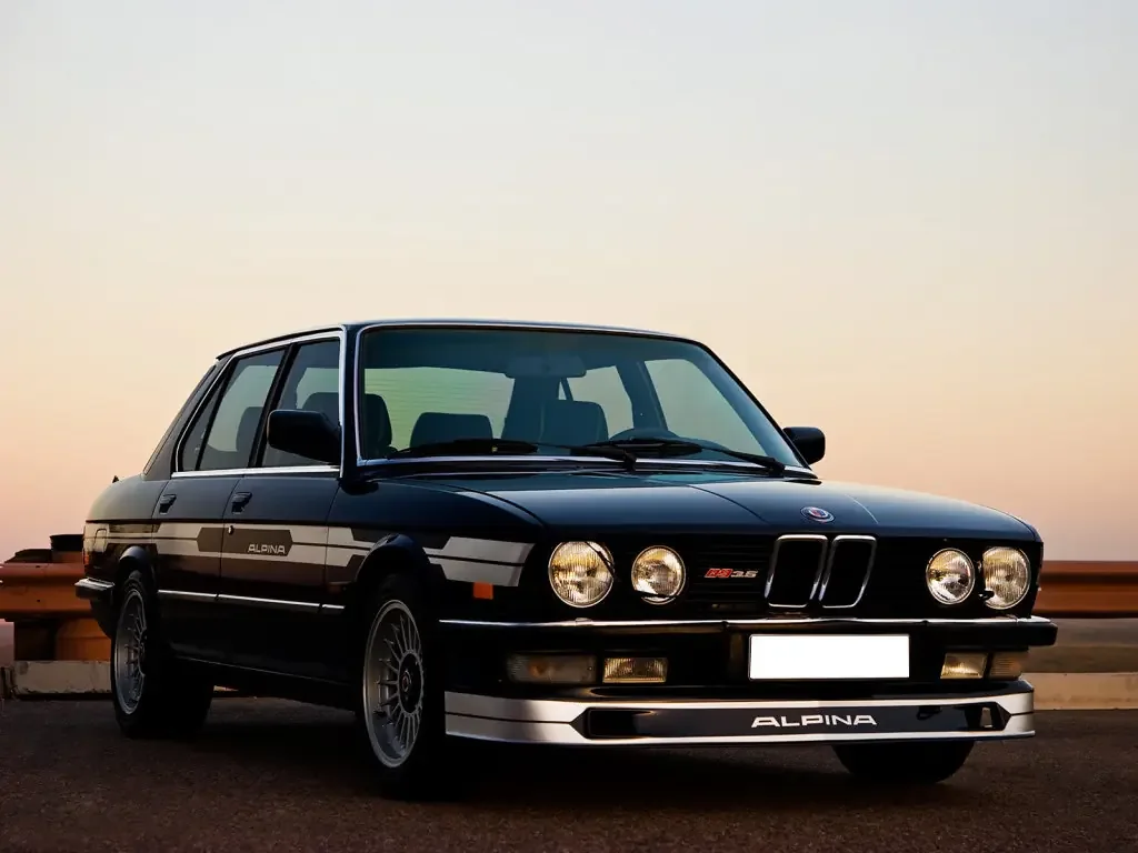 Фото Alpina B9 (1985) — внешний вид, фото 5. Кузов снаружи: пропорции и линии Alpina B9 (1985) — внешний вид, фото 5