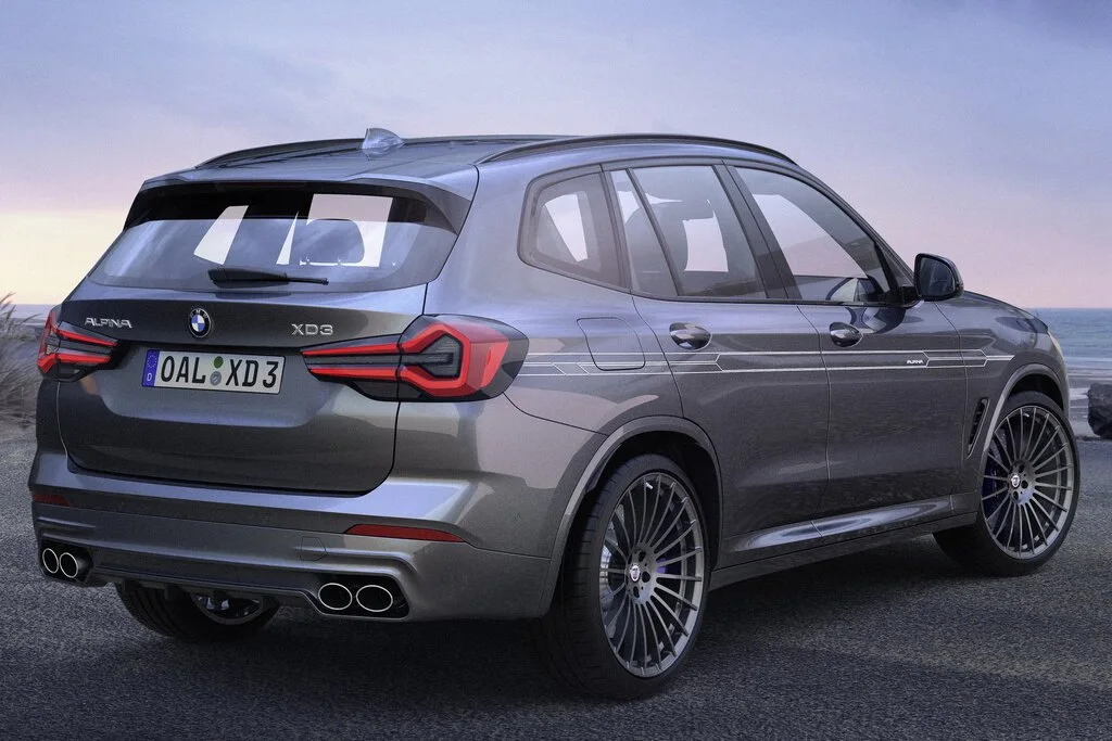 Alpina XD3 (2021) — вид сзади