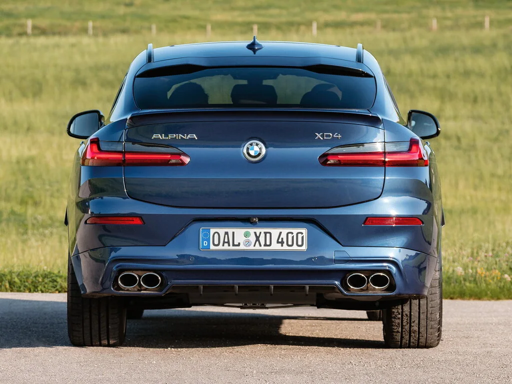 Alpina XD4 (2021) — вид сзади, фото 3
