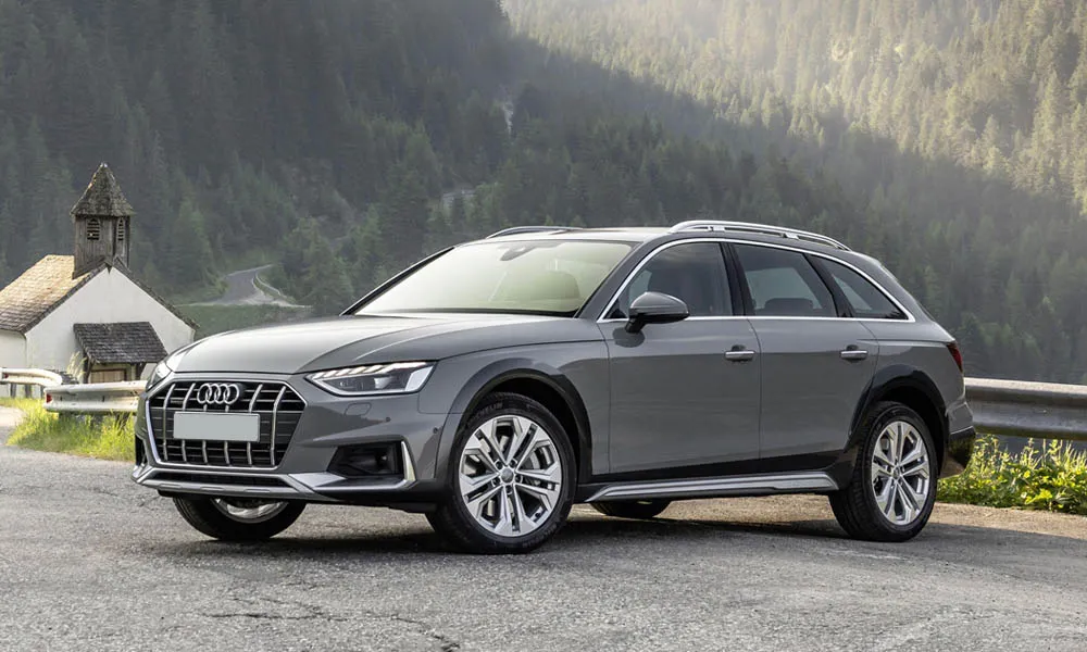 Фото Audi A4 allroad quattro — вид спереди, фото 7. Оптика, решётка и бампер — первое впечатление о модели Audi A4 allroad quattro — вид спереди, фото 7