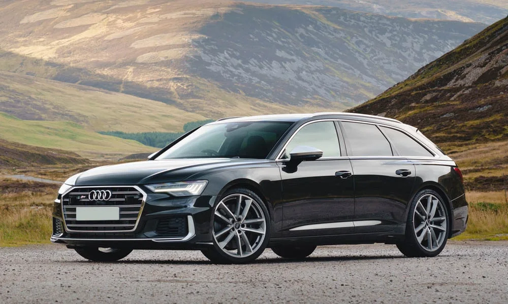 Фото Audi S6 Avant (2024) — вид спереди, фото 5. Оптика, решётка и бампер — первое впечатление о модели Audi S6 Avant (2024) — вид спереди, фото 5