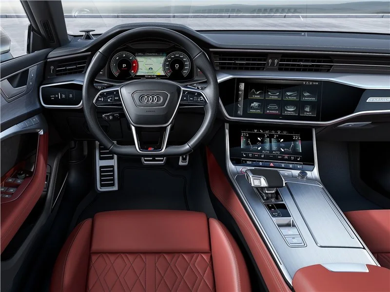 Audi S7 Sportback 2012-2020: салон. Audi S7 Sportback 2012-2020 — салон