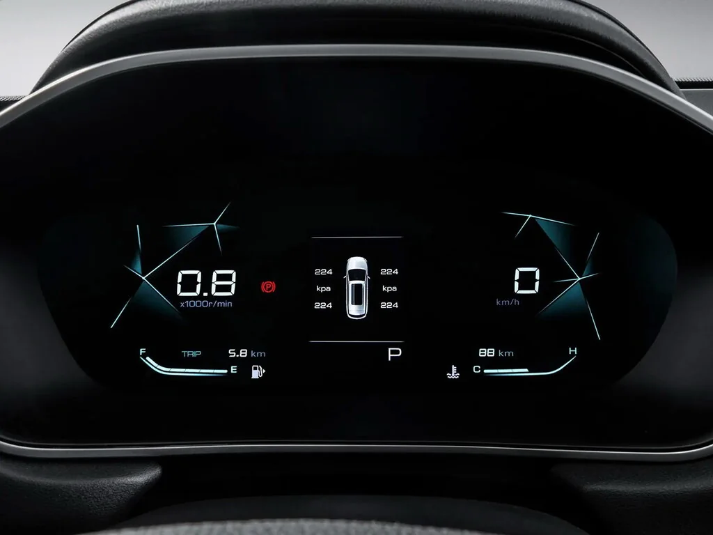 Фото Baojun 530 (2019) — приборная панель. Цифровые приборы за рулём — то, что видит водитель Baojun 530 (2019) — приборная панель