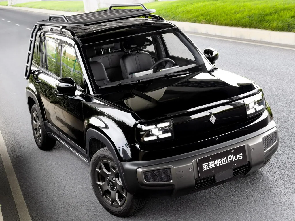Фото Baojun Yep Plus (2024) — внешний вид, фото 6. Общий вид машины снаружи Baojun Yep Plus (2024) — внешний вид, фото 6