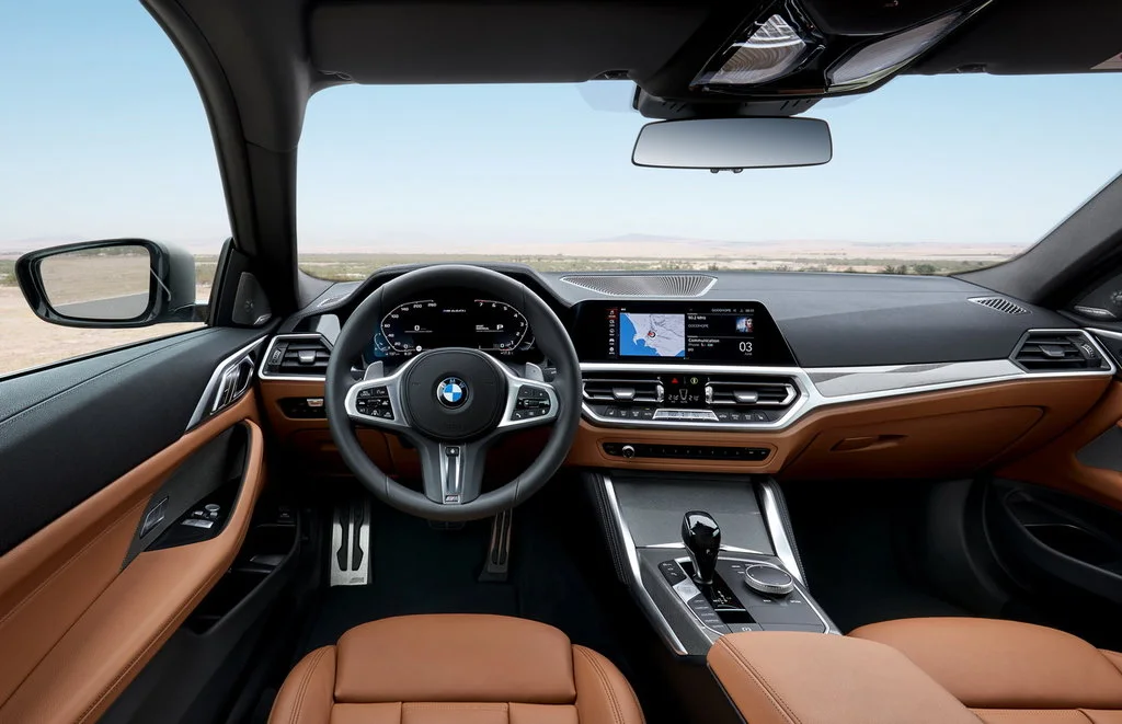 BMW 4 серии Кабриолет 2017-2024: салон. BMW 4 серии Кабриолет 2017-2024 — салон