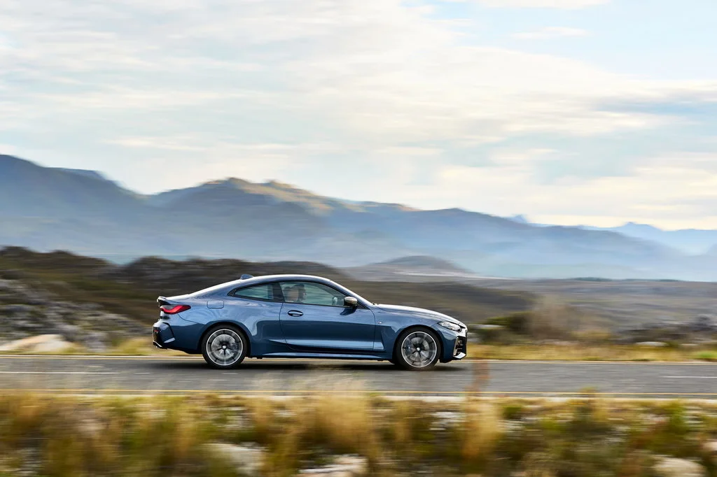 BMW 4 серии Кабриолет 2017-2024 — вид сбоку