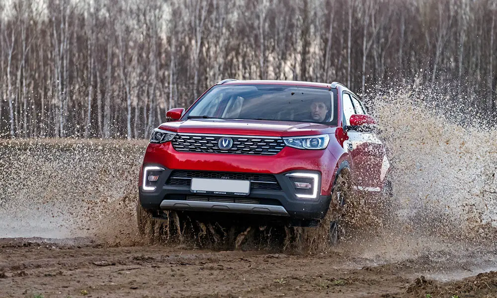 Фото Changan CS55 — вид спереди, фото 6. Оптика, решётка и бампер — первое впечатление о модели Changan CS55 — вид спереди, фото 6