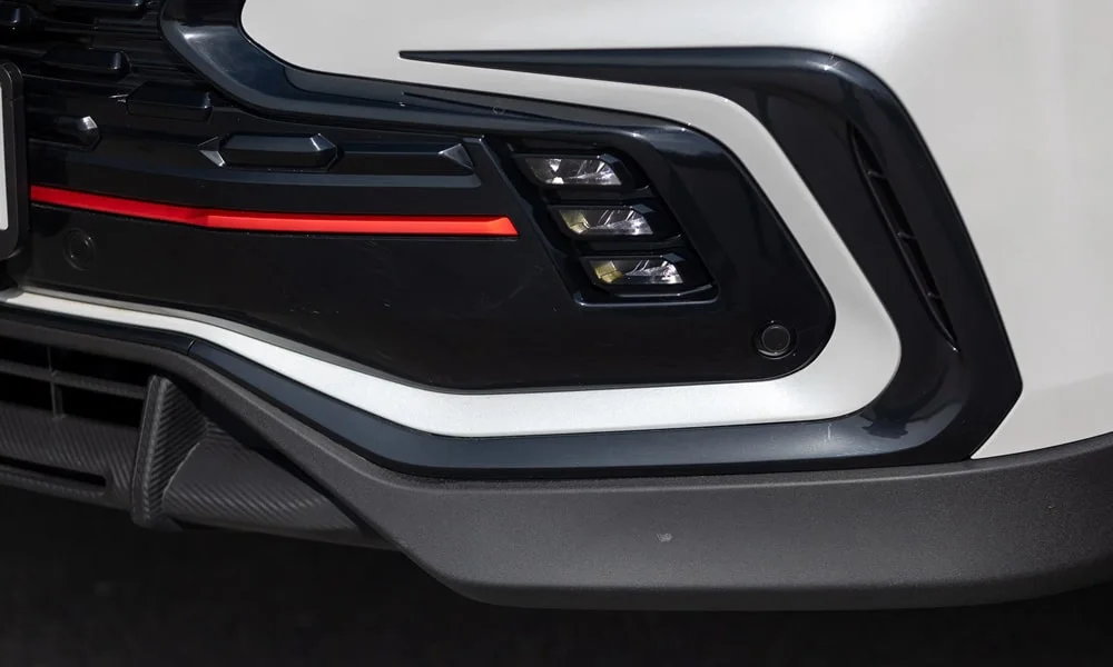 Фото Changan CS85 Coupe (2023) — экстерьер. Внешняя деталь кузова вблизи. Мелкие элементы экстерьера дополняют общий стиль модели Changan CS85 Coupe (2023) — экстерьер