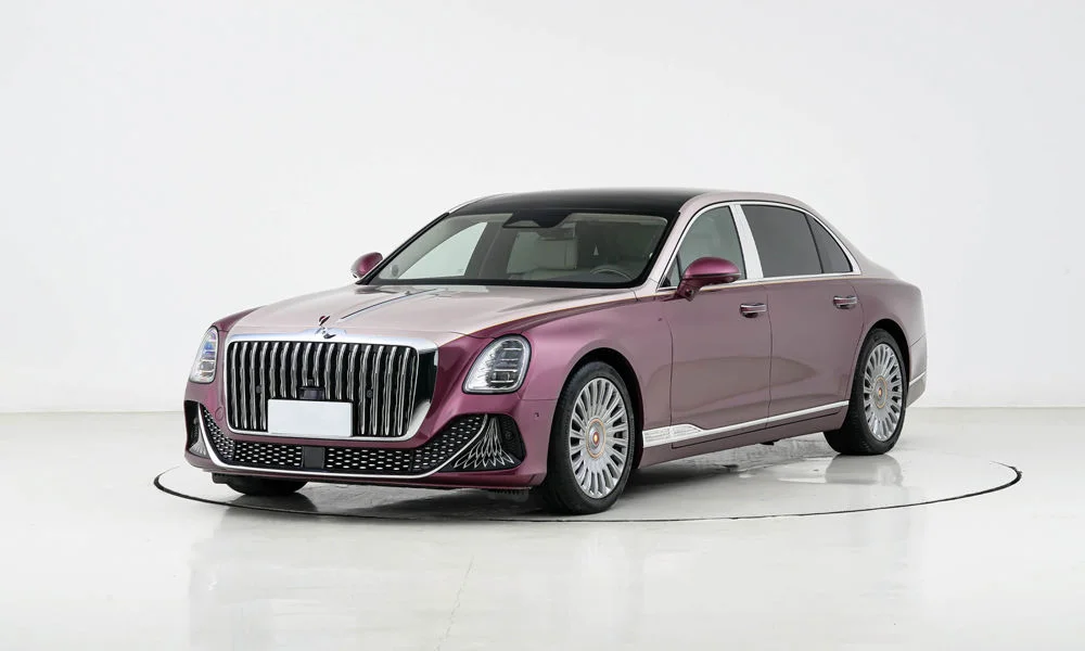 Фото Hongqi Guoya (2026) — вид спереди, фото 6. Оптика, решётка и бампер — первое впечатление о модели Hongqi Guoya (2026) — вид спереди, фото 6