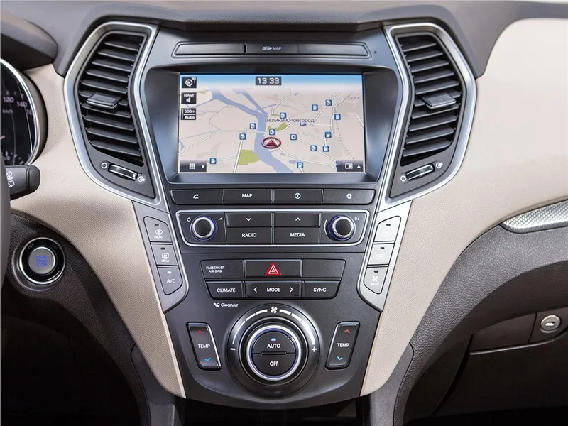 Hyundai Grand Santa Fe 2012-2017: мультимедиа. Hyundai Grand Santa Fe 2012-2017 — мультимедиа