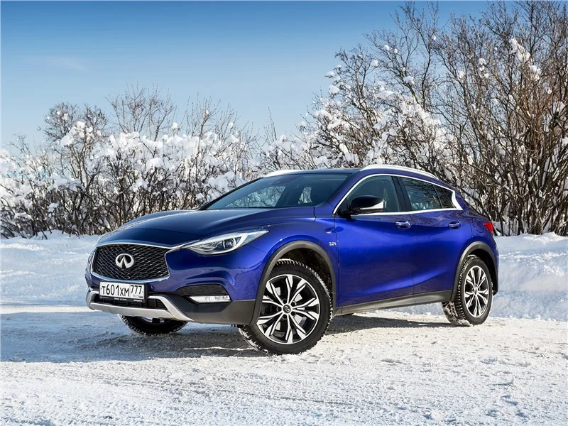 Infiniti Qx30 2016-2019: вид спереди. Infiniti Qx30 2016-2019 — вид спереди