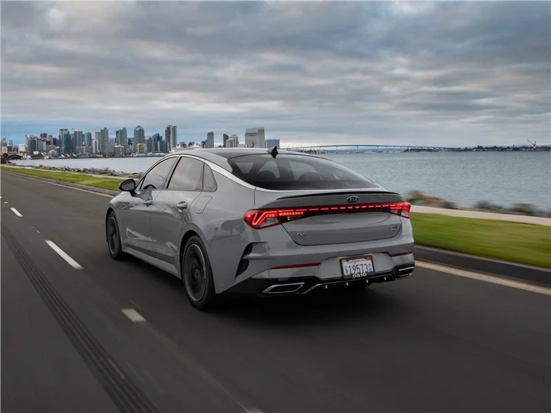 KIA Optima 2016-2018 — вид сзади