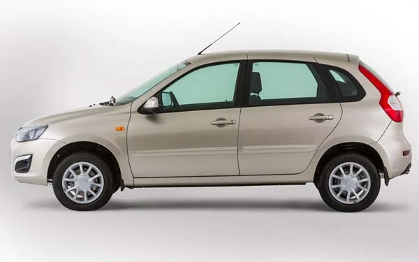 LADA Kalina Sport 2007-2013: вид сбоку. LADA Kalina Sport 2007-2013 — вид сбоку