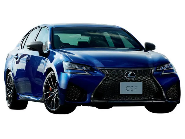 Lexus GS F 2015-2018: вид спереди. Lexus GS F 2015-2018 — вид спереди