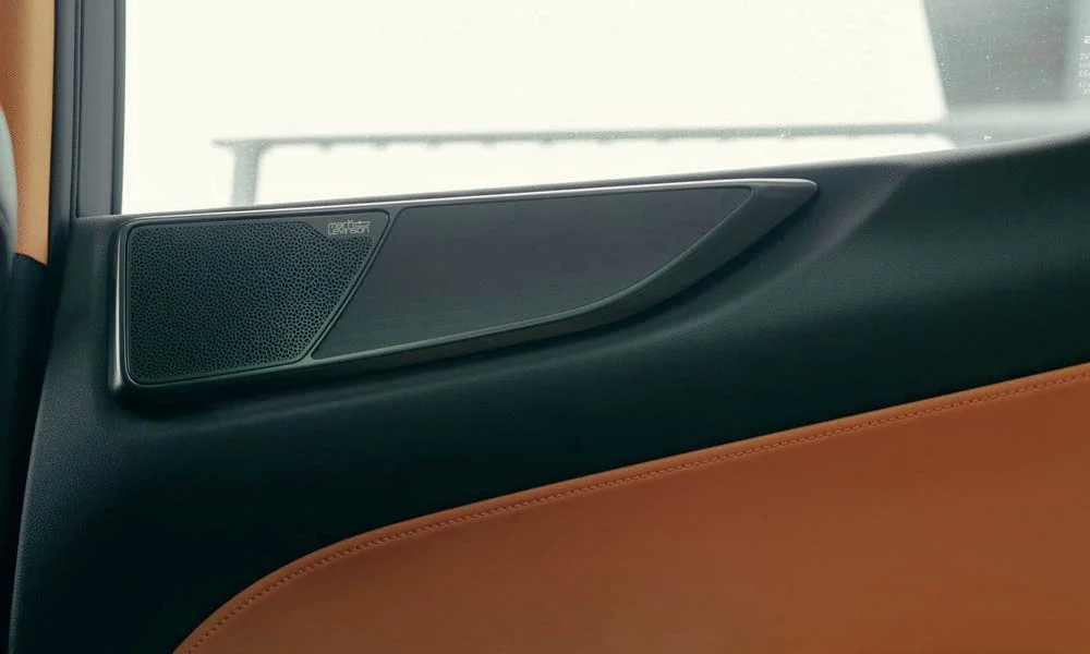 Фото Lexus NX 250 — дверная карта. Внутренняя панель двери: сочетание материалов и компоновка управления в светлой бежевой гамме Lexus NX 250 — дверная карта