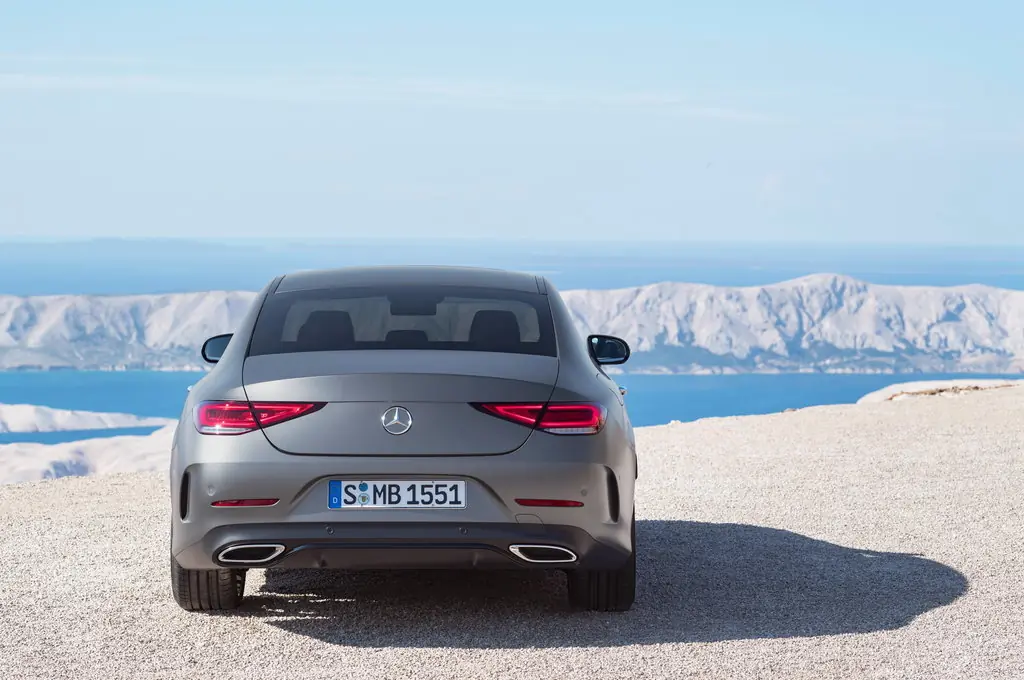 Mercedes-Benz CLS Универсал 2018-2021 — вид сзади