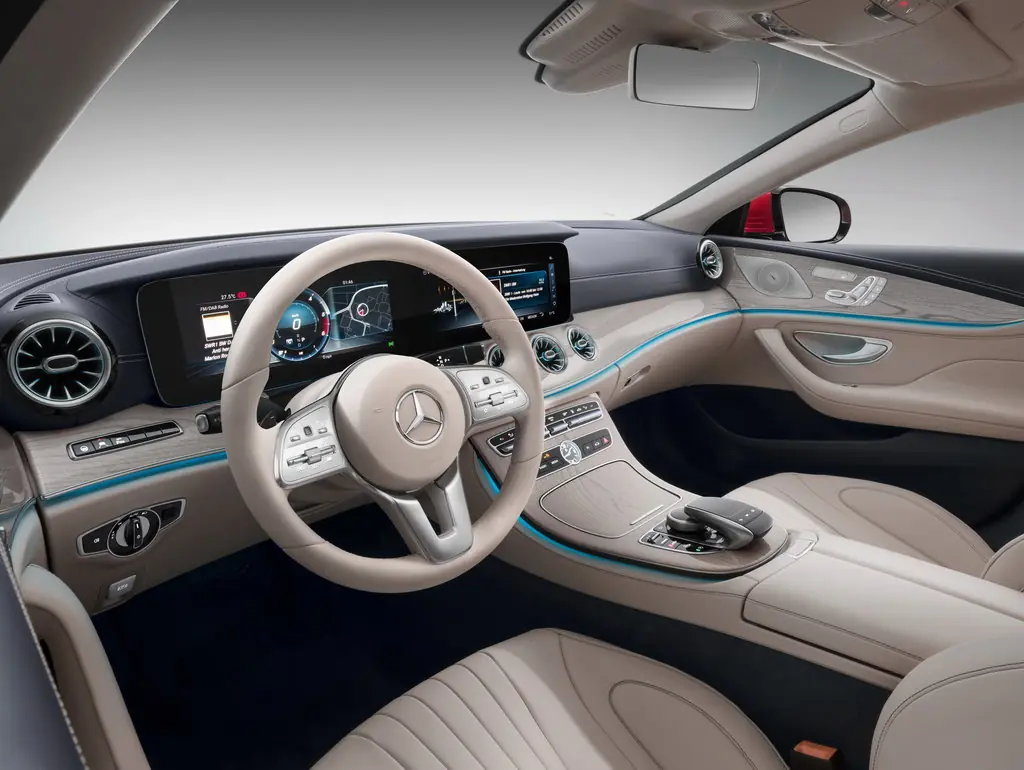Mercedes-Benz CLS 2018-2021: передняя панель. Mercedes-Benz CLS 2018-2021 — передняя панель