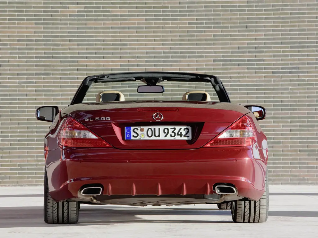 Mercedes-Benz SL 2008-2022 — вид сзади