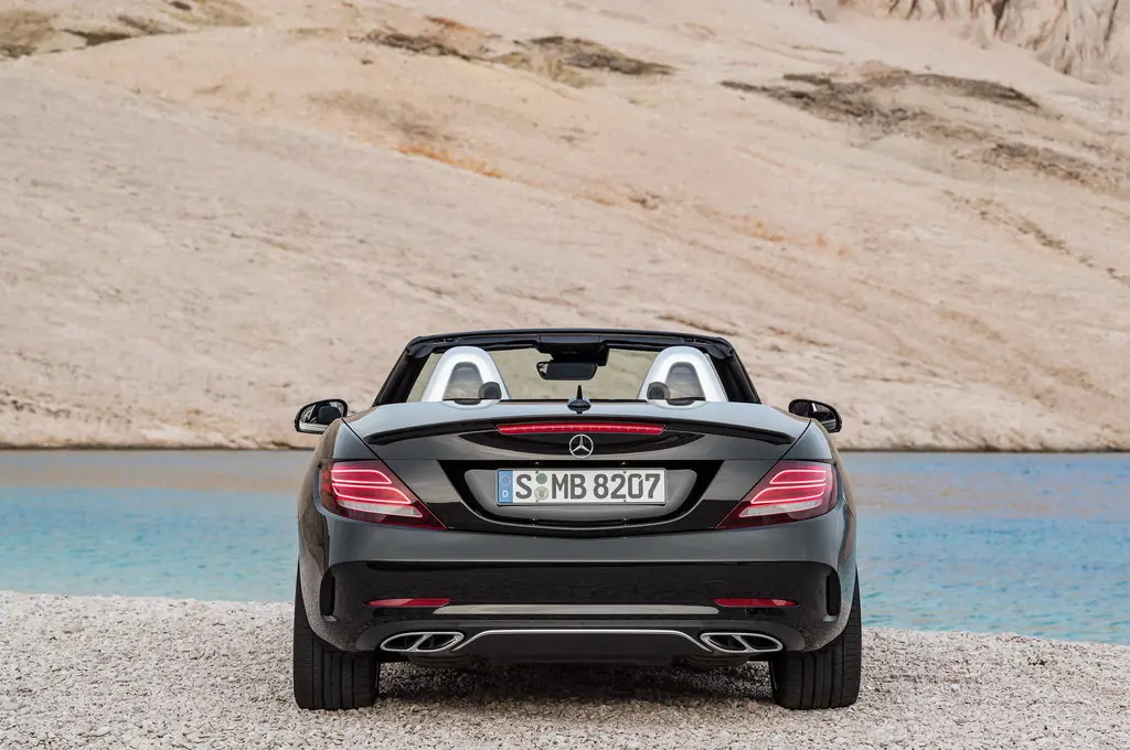 Mercedes-Benz SLC 2016-2019 — вид сзади