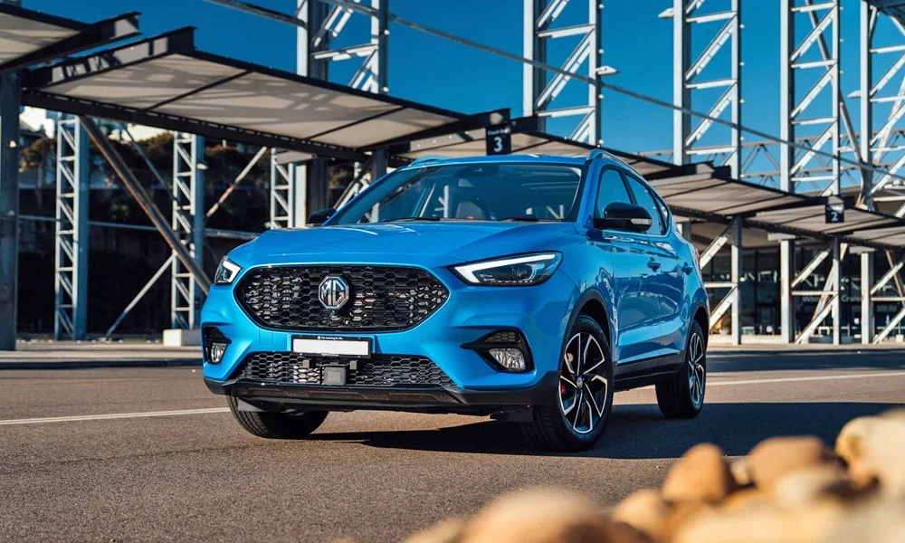 Фото MG ZS (2024) — вид спереди, фото 6. Оптика, решётка и бампер — первое впечатление о модели MG ZS (2024) — вид спереди, фото 6
