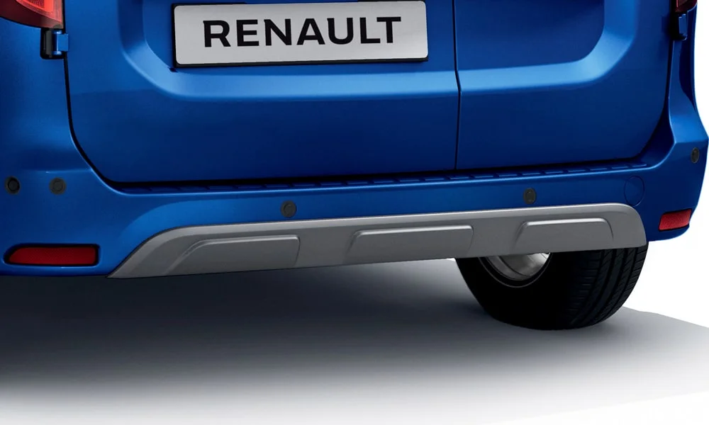 Фото Renault Dokker — вид сзади, фото 7. Графика фонарей, бампер и оформление пятой двери. Светодиодная полоса или раздельные секции — задняя оптика стала главным украшением кормы Renault Dokker — вид сзади, фото 7
