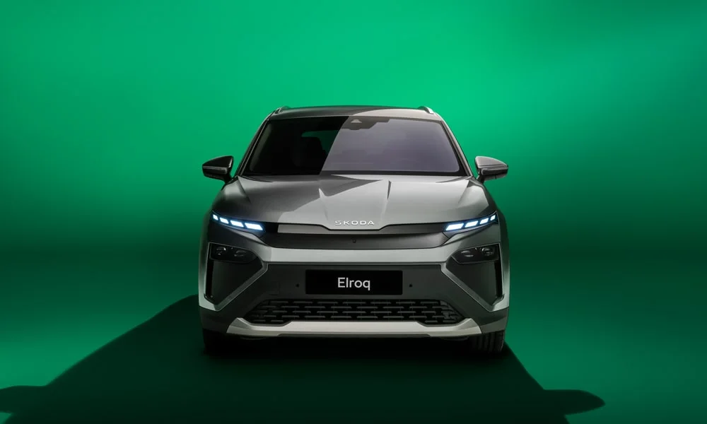 Skoda Elroq (2024) — вид спереди, фото 3