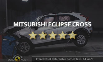 Краш-тест Mitsubishi Eclipse Cross 2017